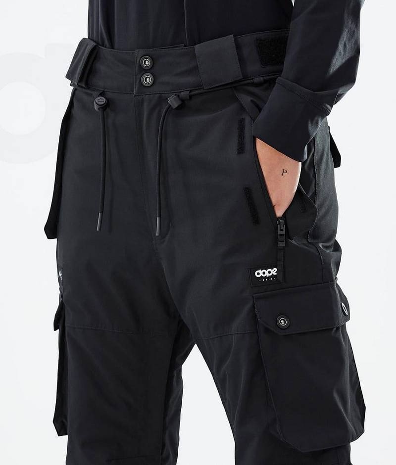 Black Women's Dope Iconic W Ski Pants | India_D2011