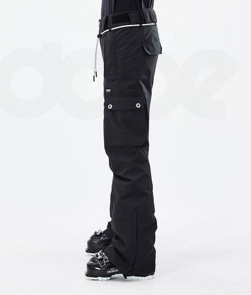 Black Women's Dope Iconic W Ski Pants | India_D1663