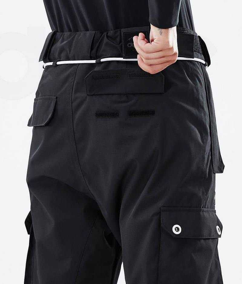 Black Women's Dope Iconic W Ski Pants | India_D1663