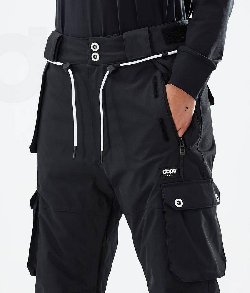 Black Women's Dope Iconic W Ski Pants | India_D1663