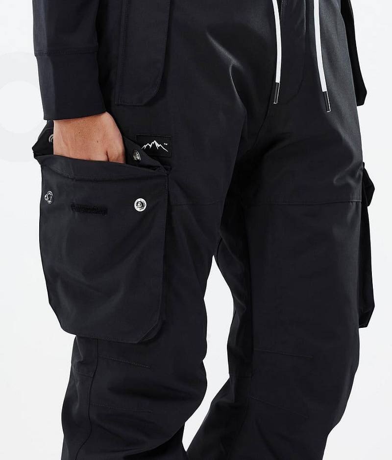 Black Women's Dope Iconic W Snowboard Pants | India_D1187