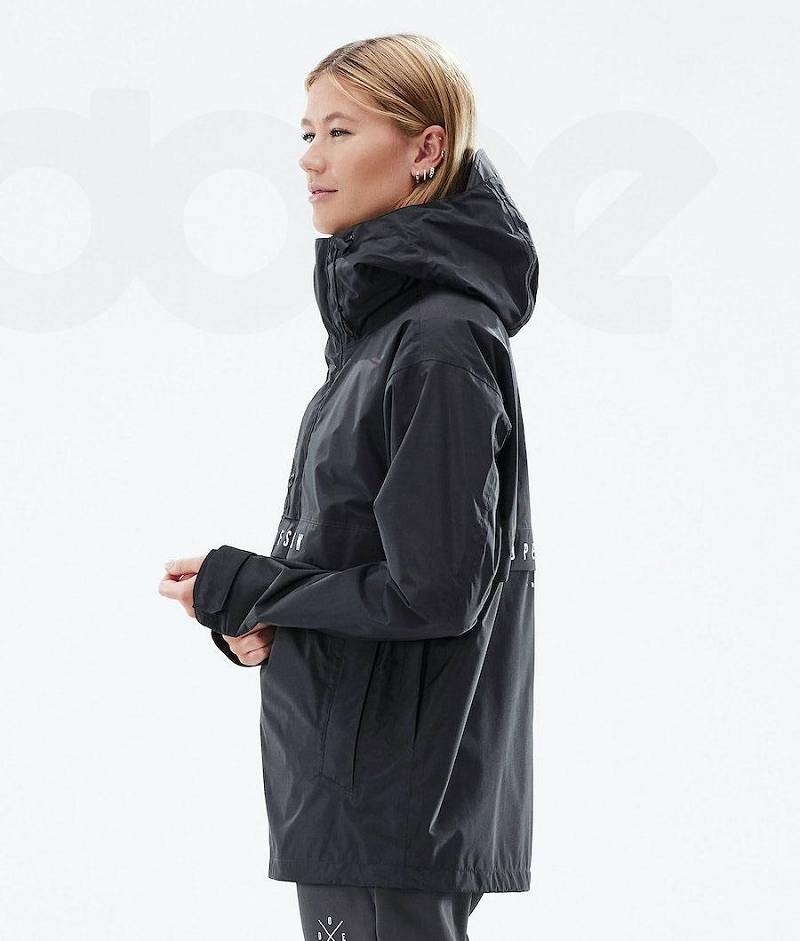 Black Women's Dope Legacy Light W Outdoor Jackets | India_D1265