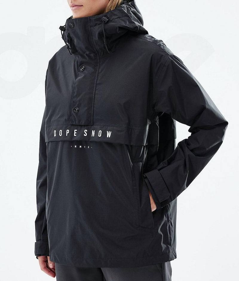 Black Women's Dope Legacy Light W Outdoor Jackets | India_D1265