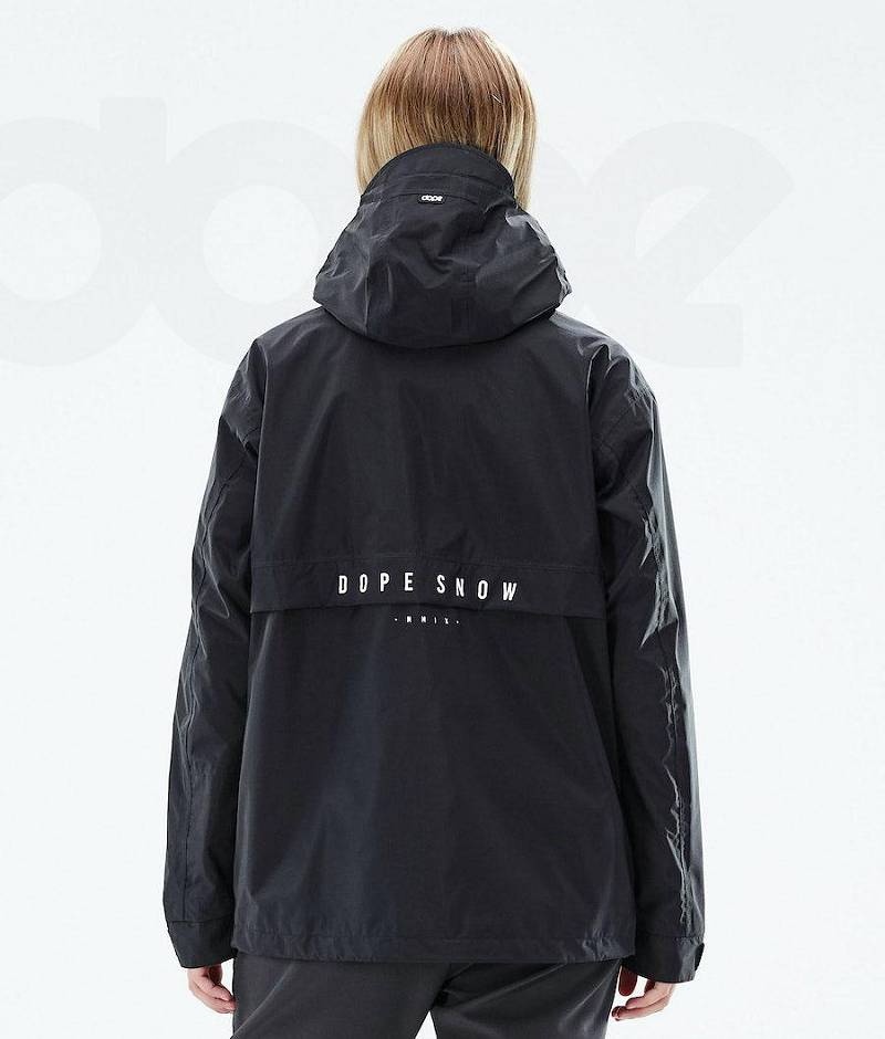 Black Women's Dope Legacy Light W Outdoor Jackets | India_D1265