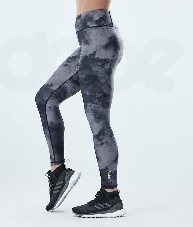 Black Women's Dope Lofty Leggings | India_D1742