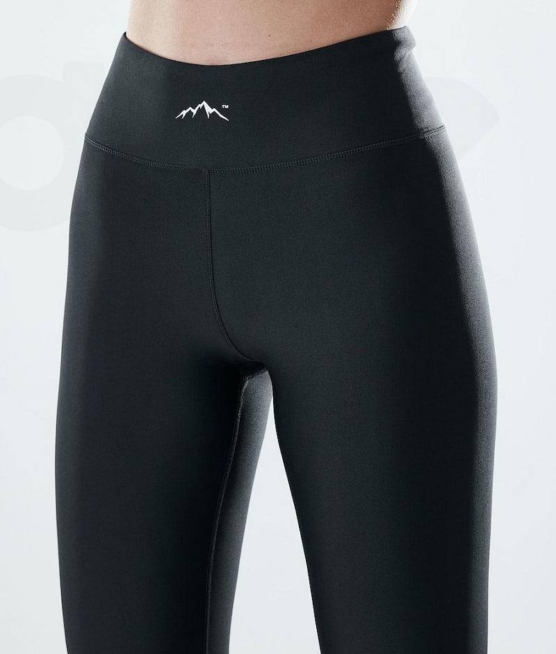 Black Women's Dope Lofty Leggings | India_D2152