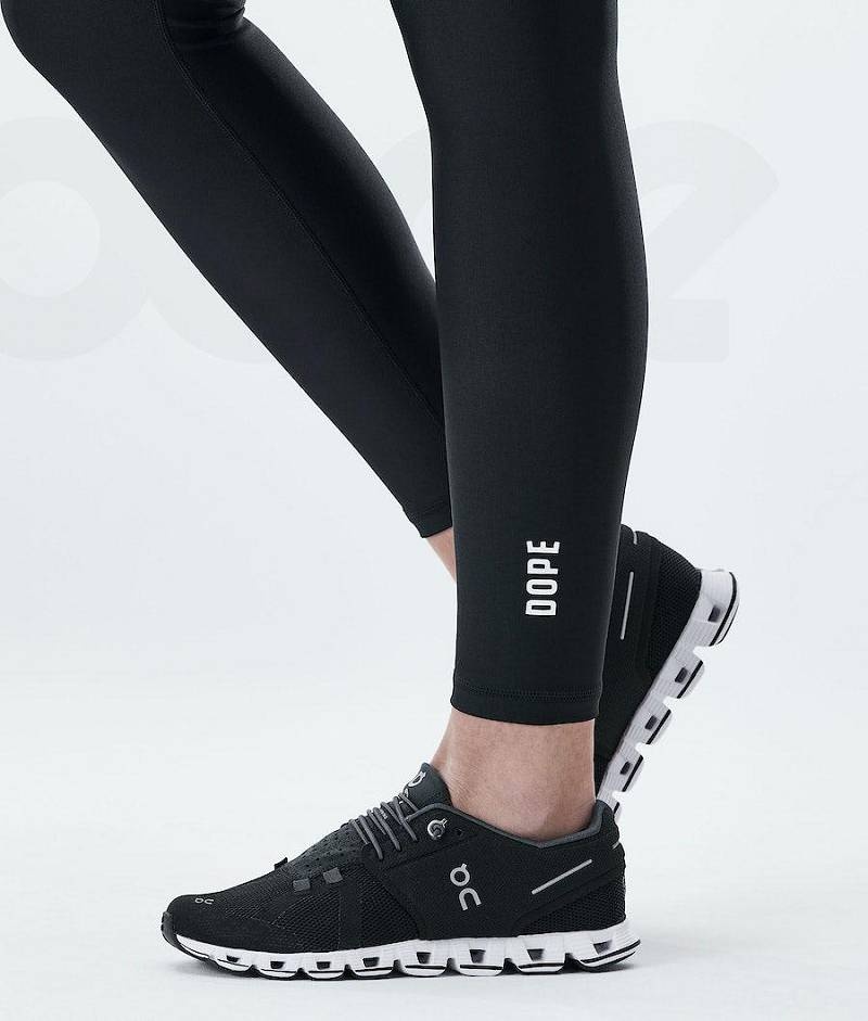 Black Women's Dope Lofty Leggings | India_D2152