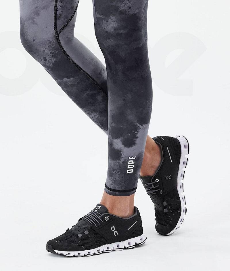 Black Women's Dope Lofty Tech Leggings | India_D2339