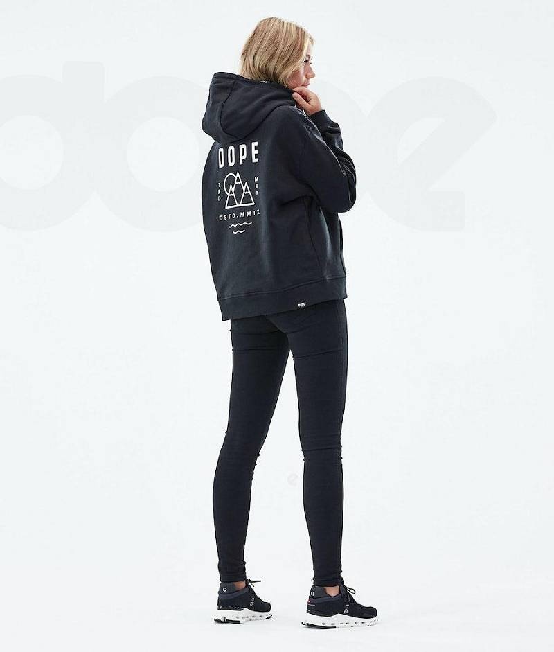 Black Women's Dope Ozed W Hoodies | India_D1040