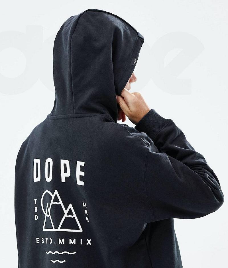 Black Women's Dope Ozed W Hoodies | India_D1040