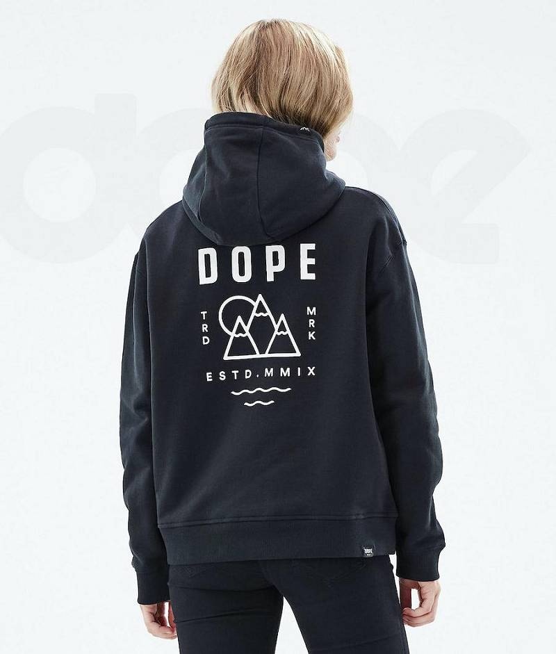 Black Women\'s Dope Ozed W Hoodies | India_D1040