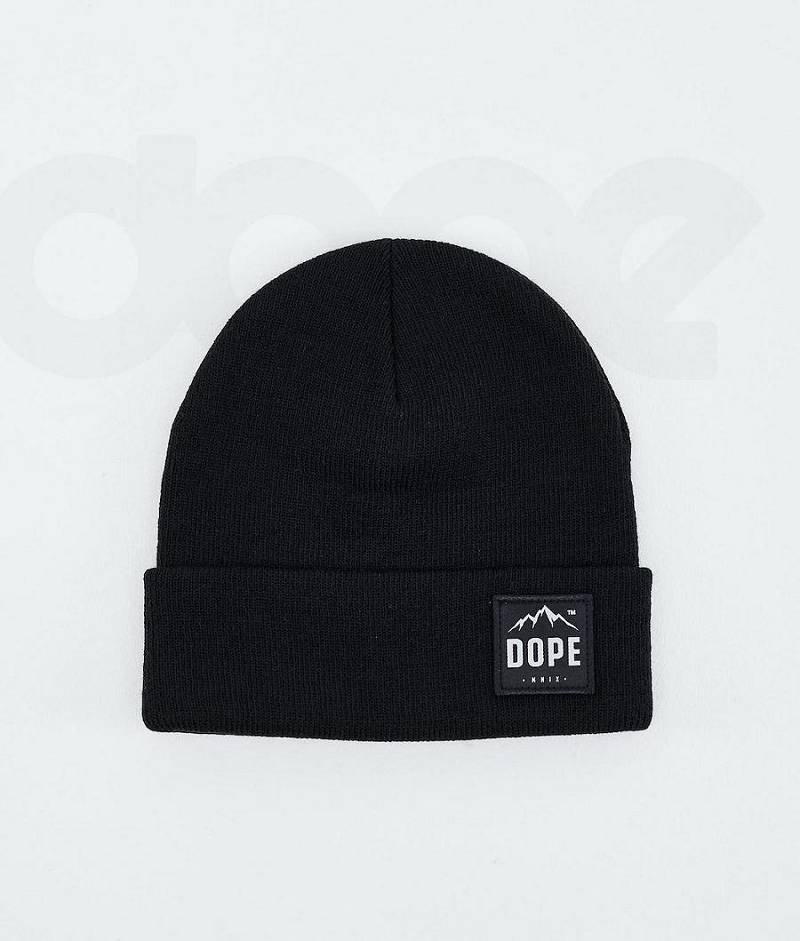 Black Women\'s Dope Paradise Beanies | India_D1476