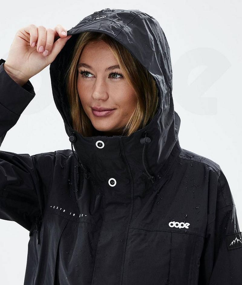 Black Women's Dope Ranger Light W Outdoor Jackets | India_D1249