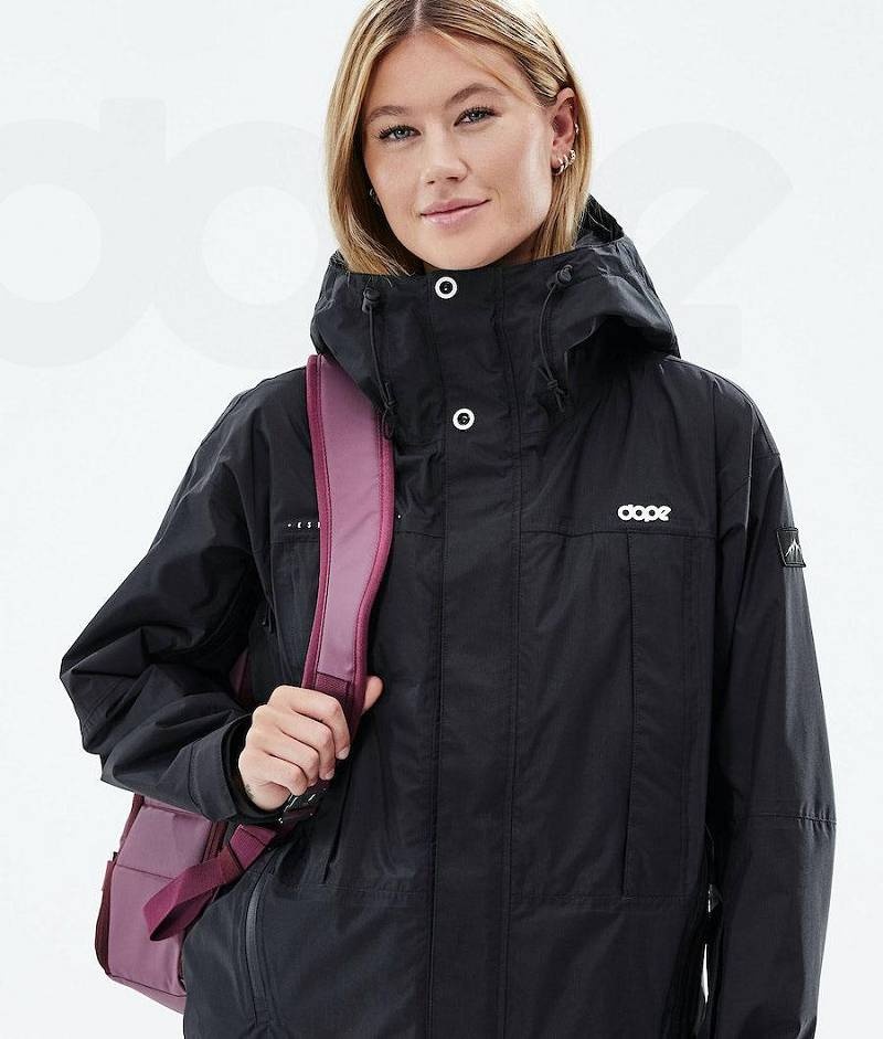 Black Women's Dope Ranger Light W Outdoor Jackets | India_D1249