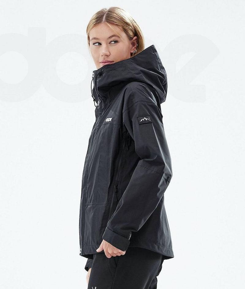 Black Women's Dope Ranger Light W Outdoor Jackets | India_D1249