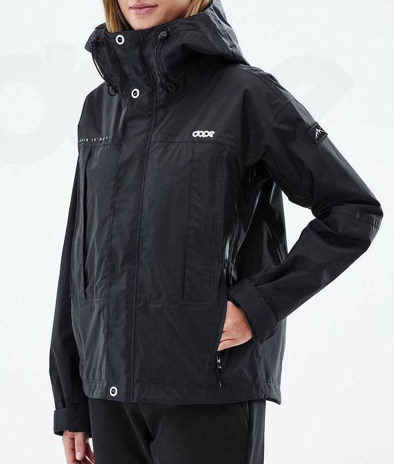 Black Women's Dope Ranger Light W Outdoor Jackets | India_D1249