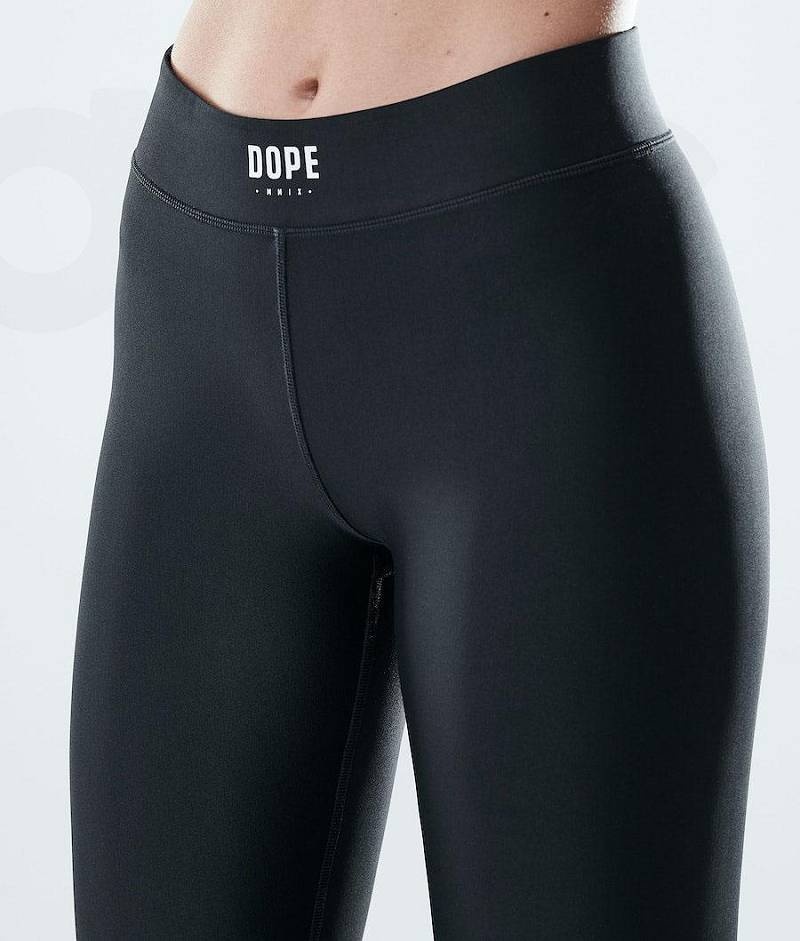 Black Women's Dope Razor Leggings | India_D1552