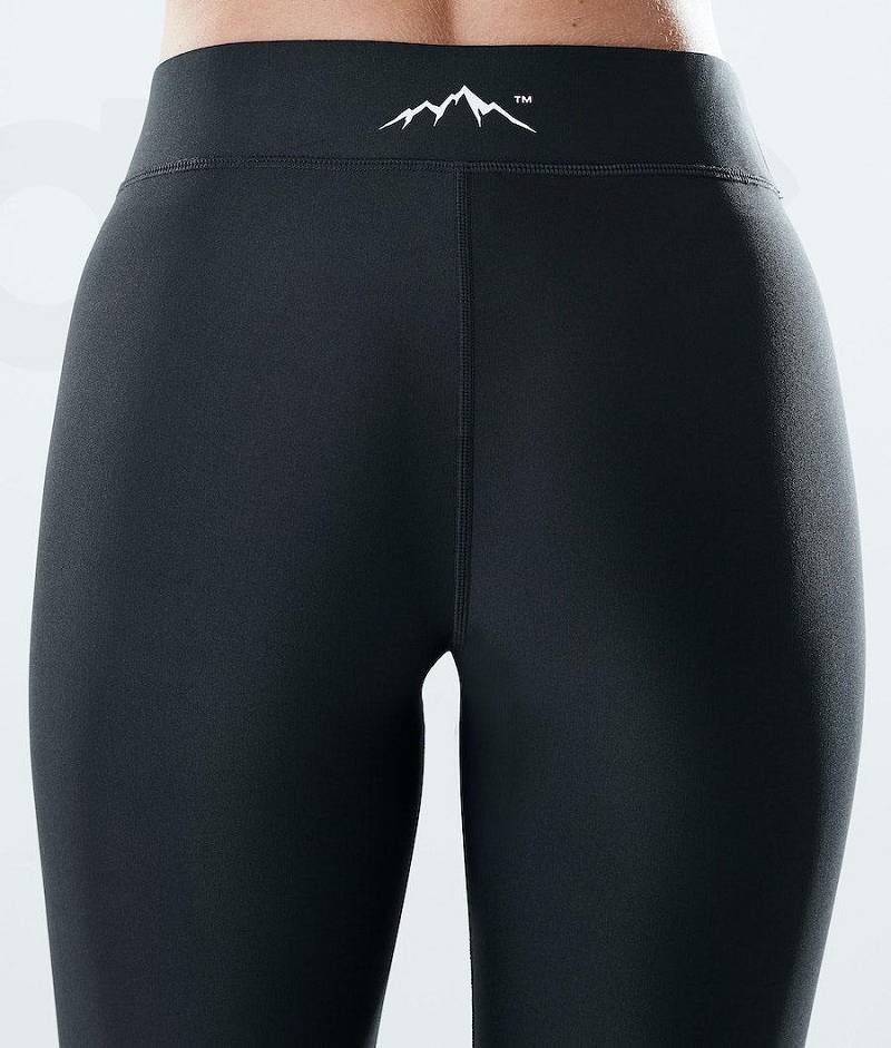 Black Women's Dope Razor Leggings | India_D1552