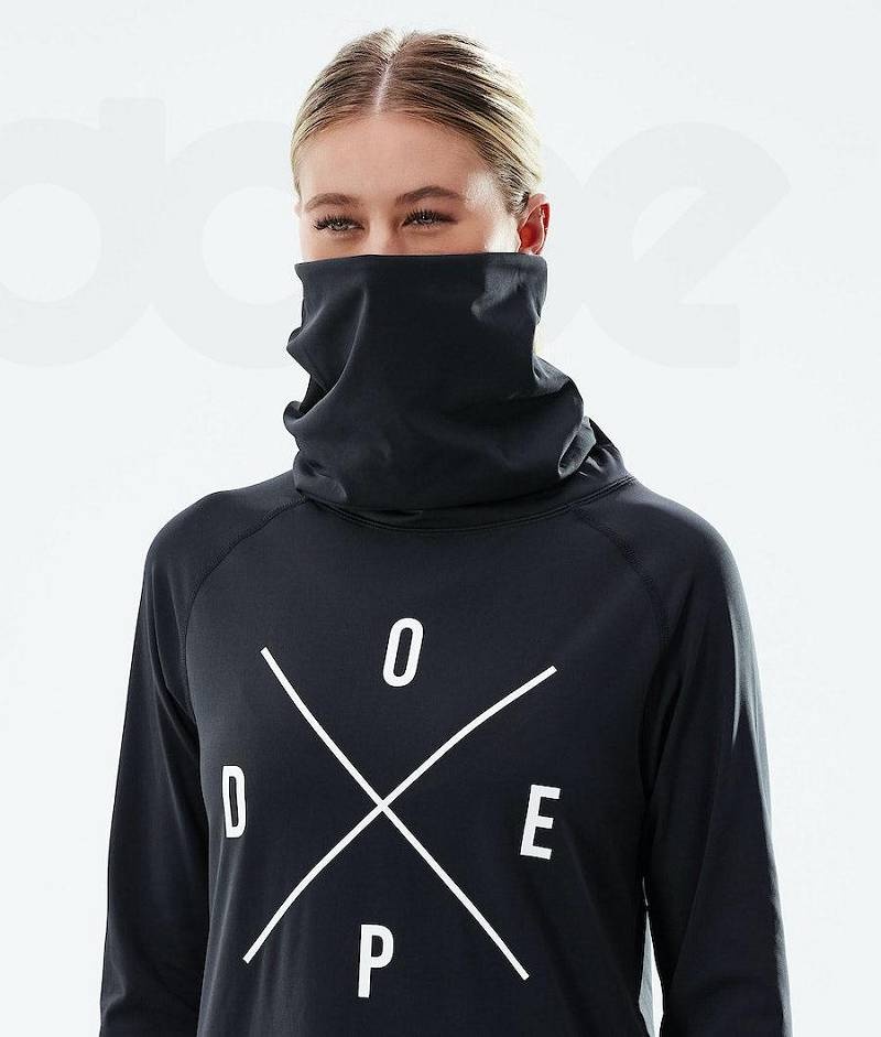 Black Women's Dope Snuggle W Base Layer Tops | India_D1704