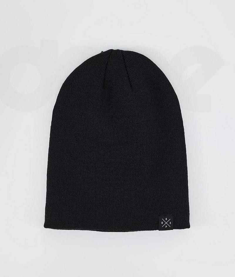 Black Women's Dope Solitude Beanies | India_D1898