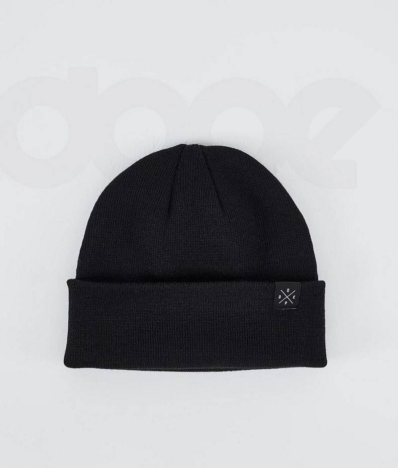 Black Women\'s Dope Solitude Beanies | India_D1898