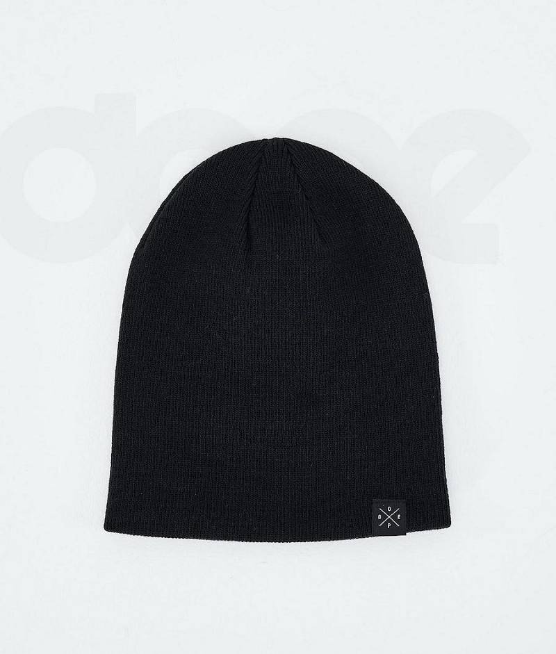 Black Women\'s Dope Solitude Beanies | India_D1782