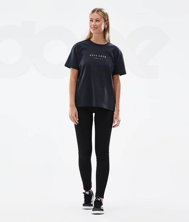 Black Women's Dope Standard W T-shirts | India_D1984