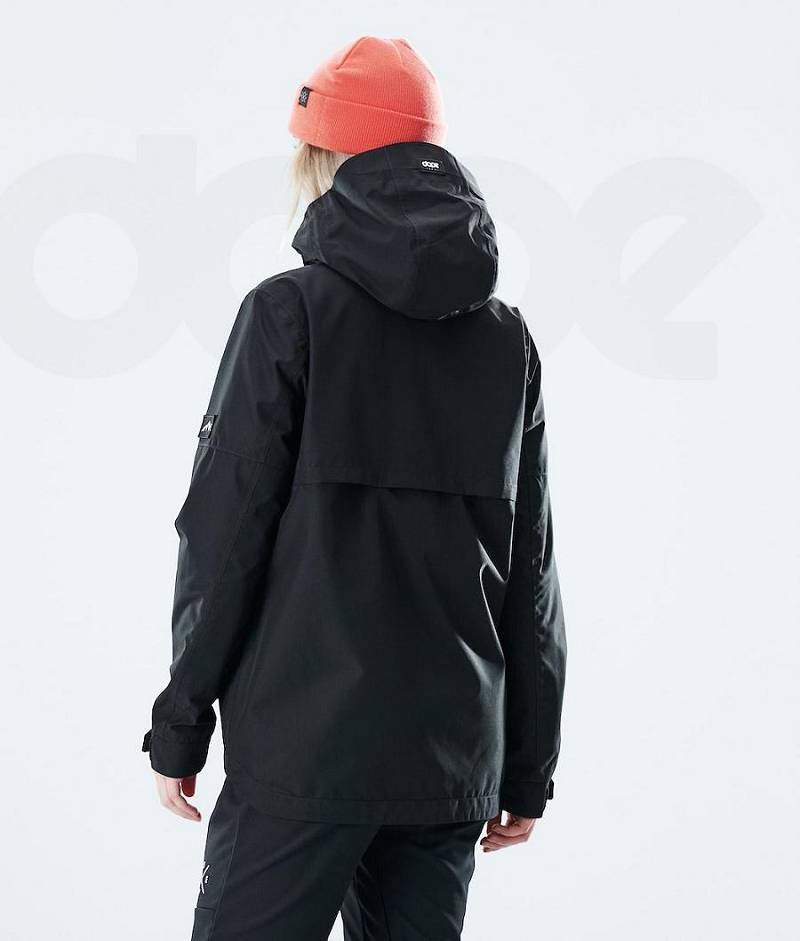 Black Women's Dope Trekker W Outdoor Jackets | India_D2300