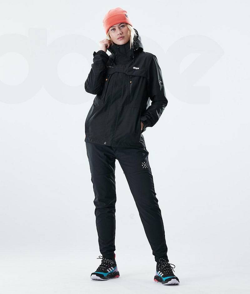 Black Women's Dope Trekker W Outdoor Jackets | India_D2300