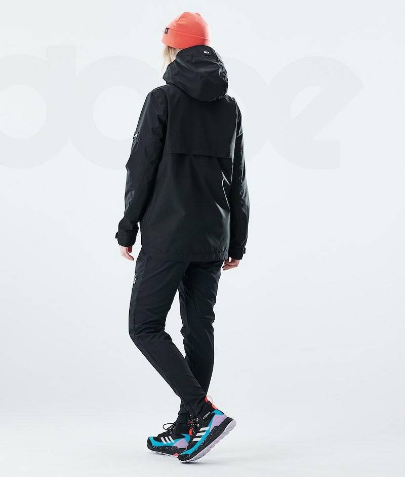 Black Women's Dope Trekker W Outdoor Jackets | India_D2300