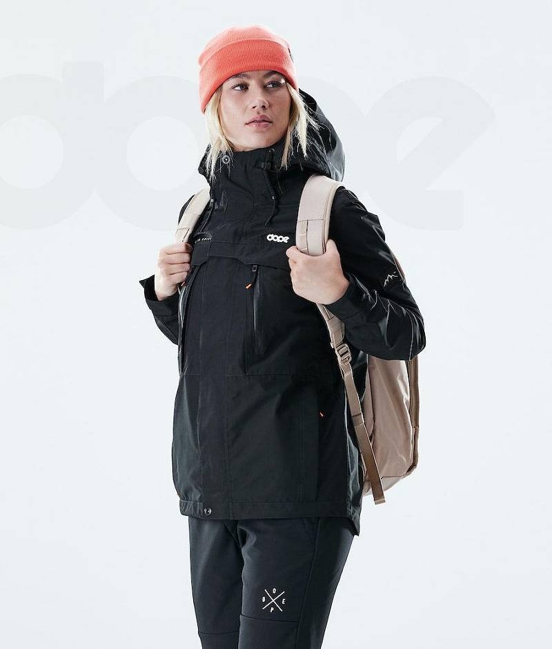 Black Women's Dope Trekker W Outdoor Jackets | India_D2300