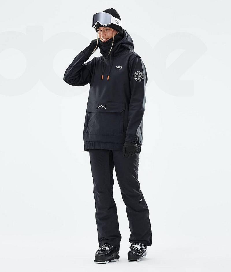 Black Women's Dope Wylie W Ski Jackets | India_D1294