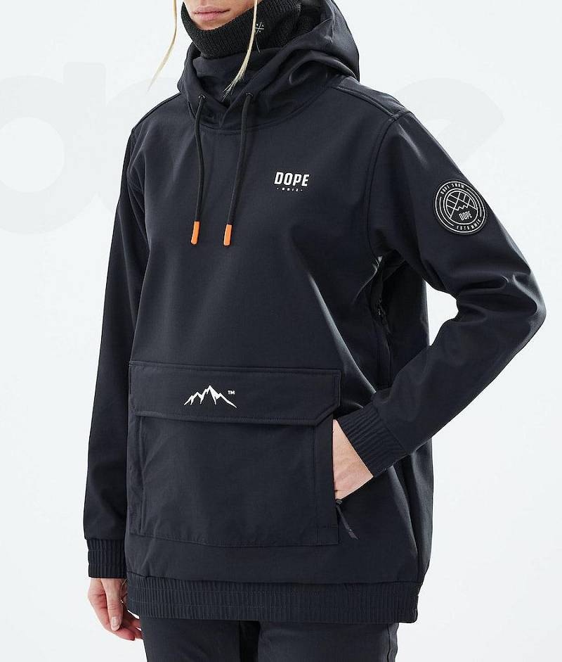 Black Women's Dope Wylie W Ski Jackets | India_D1294