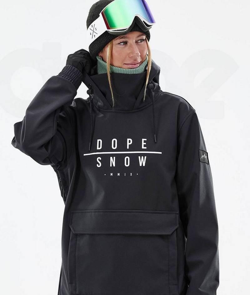 Black Women's Dope Wylie W Ski Jackets | India_D2518