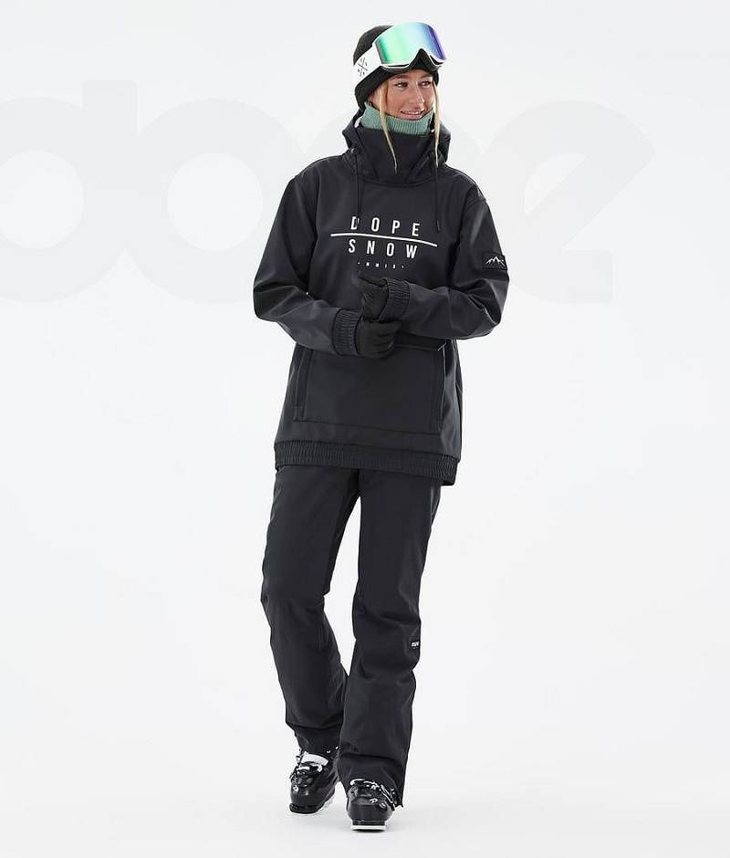 Black Women's Dope Wylie W Ski Jackets | India_D2518