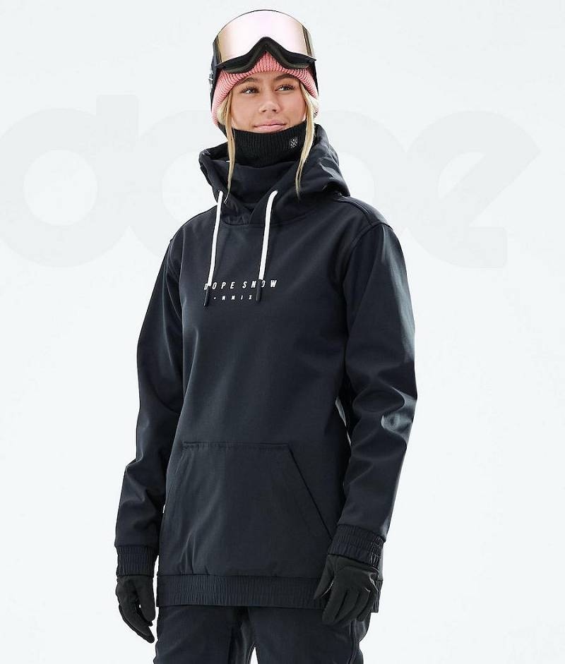 Black Women's Dope Yeti 2021 Ski Jackets | India_D2048