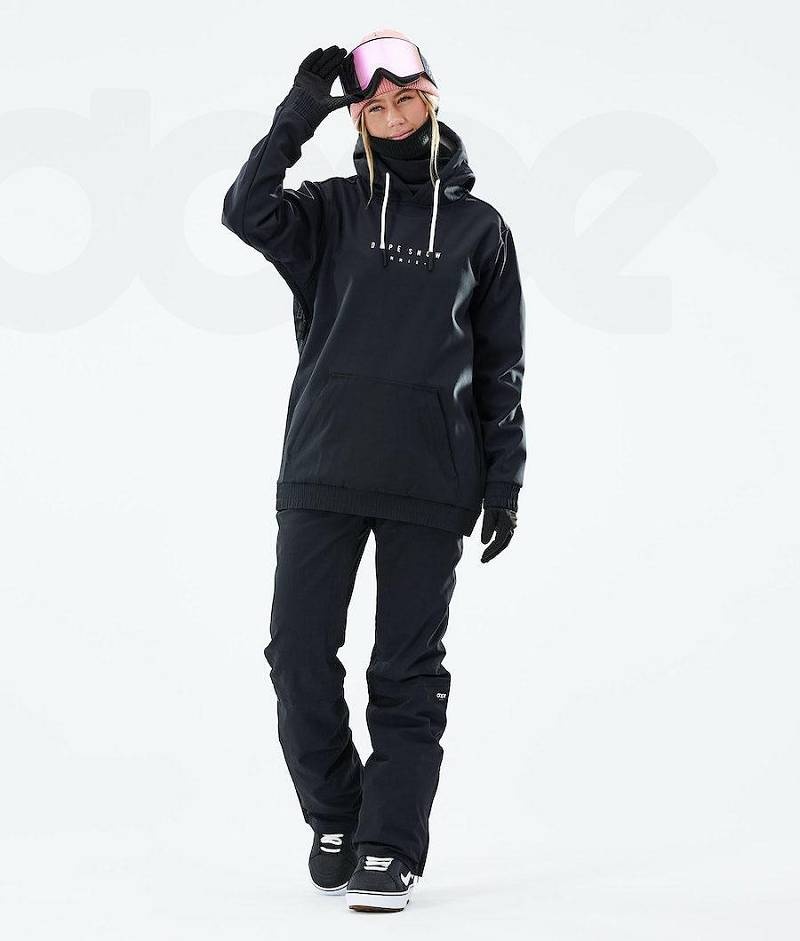 Black Women's Dope Yeti W 2021 Snowboard Jackets | India_D1493