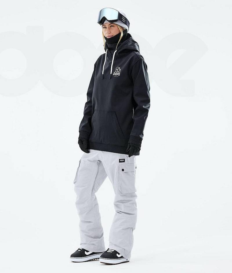 Black Women's Dope Yeti W 2021 Snowboard Jackets | India_D1604