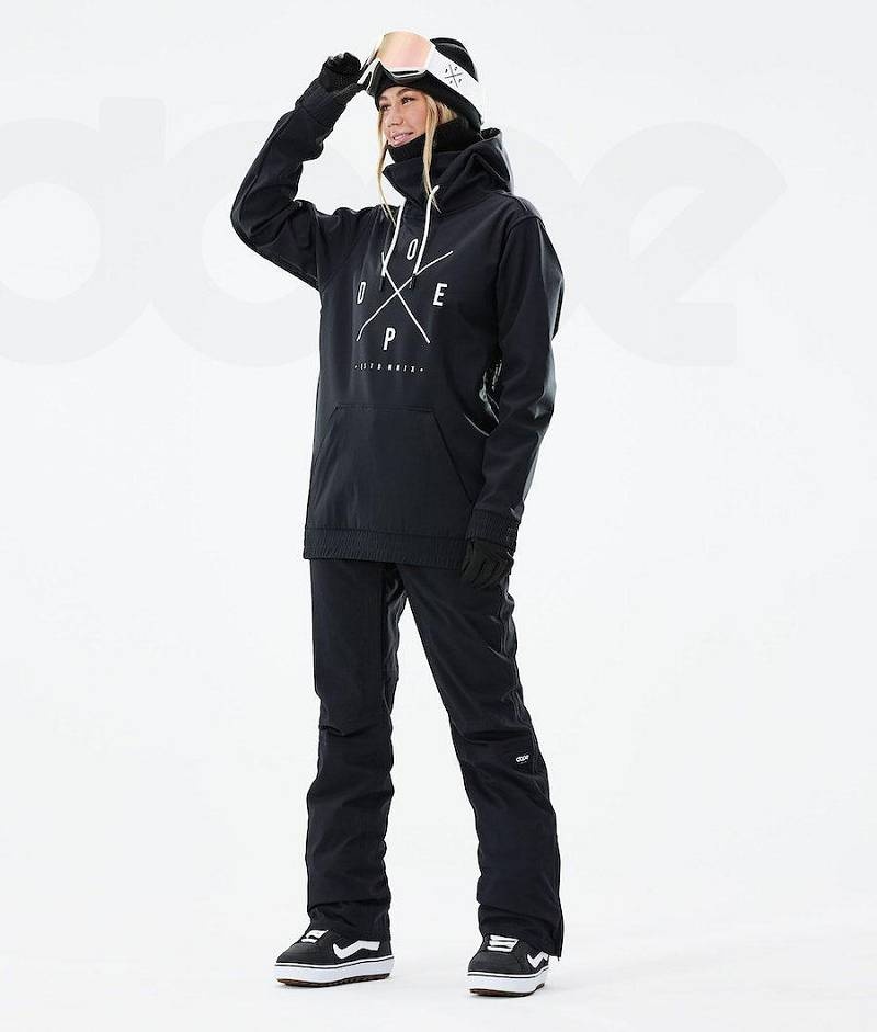 Black Women's Dope Yeti W 2021 Snowboard Jackets | India_D1063