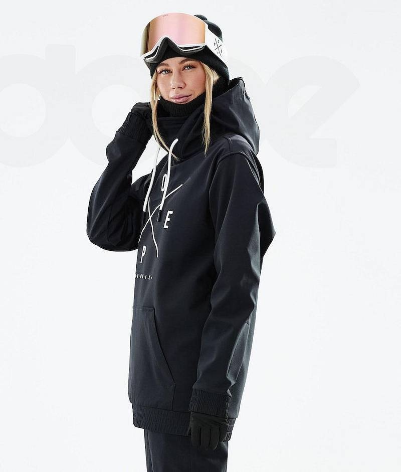 Black Women's Dope Yeti W 2021 Snowboard Jackets | India_D1063