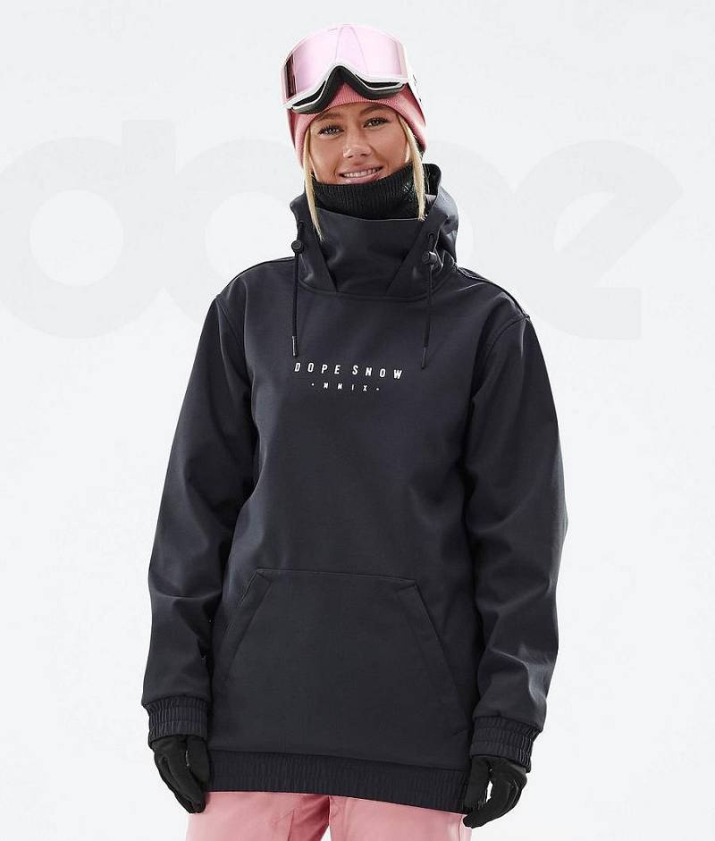 Black Women's Dope Yeti W Ski Jackets | India_D1043