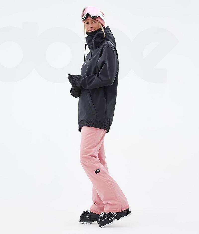 Black Women's Dope Yeti W Ski Jackets | India_D1043