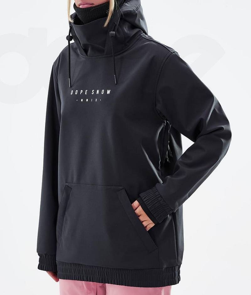 Black Women's Dope Yeti W Ski Jackets | India_D1043