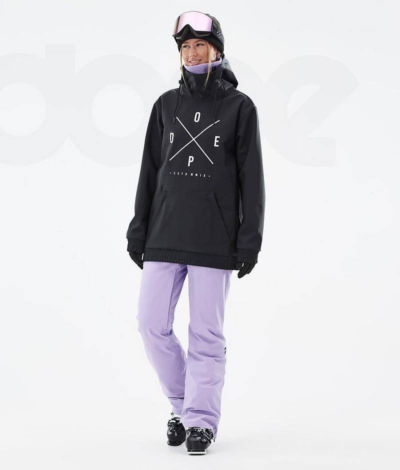 Black Women's Dope Yeti W Ski Jackets | India_D2349