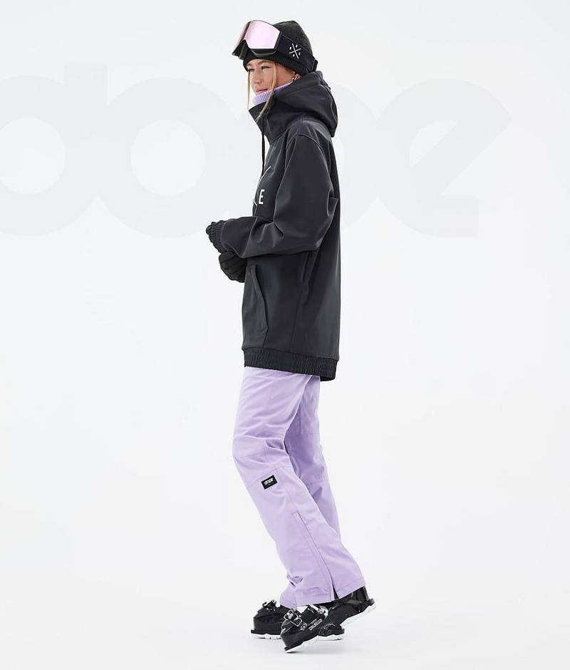 Black Women's Dope Yeti W Ski Jackets | India_D2349