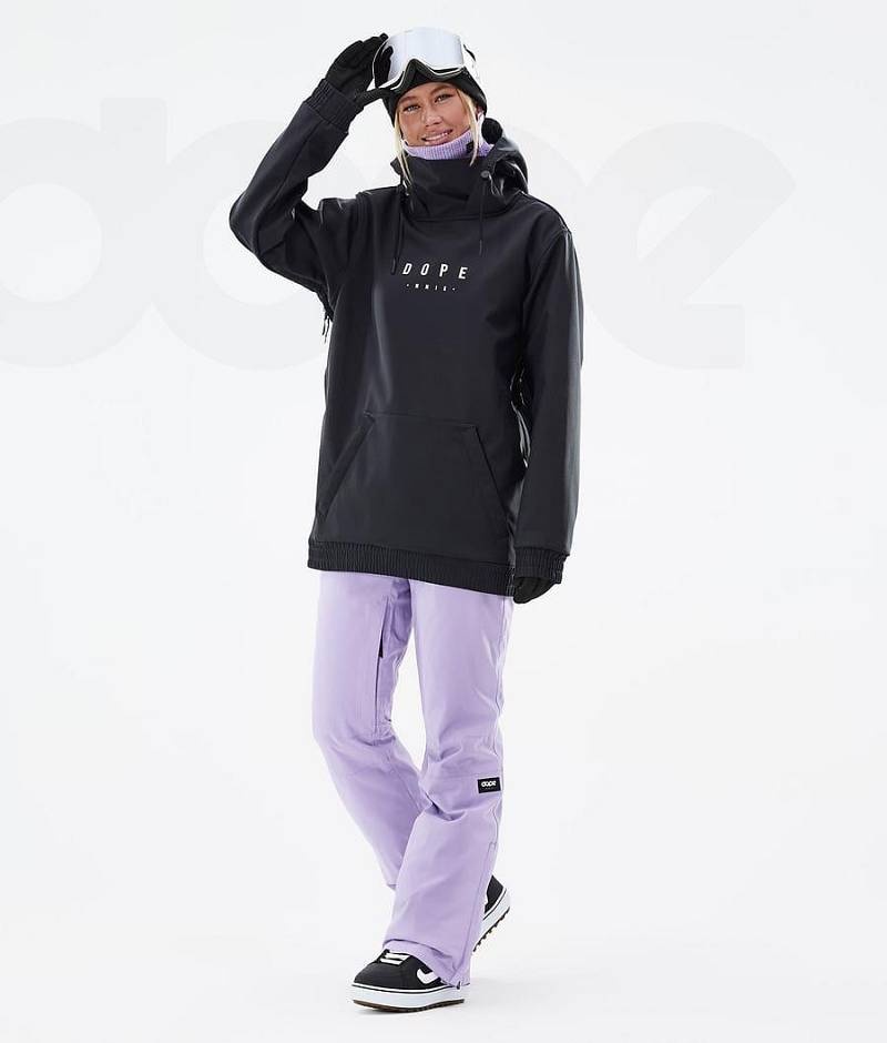 Black Women's Dope Yeti W Snowboard Jackets | India_D1777