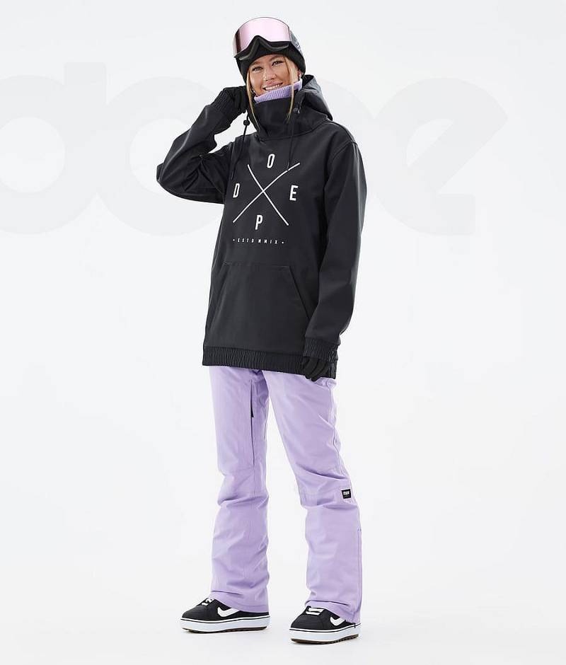 Black Women's Dope Yeti W Snowboard Jackets | India_D2486