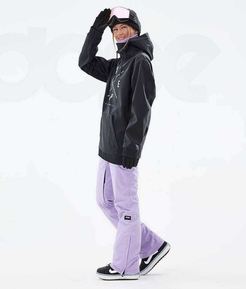 Black Women's Dope Yeti W Snowboard Jackets | India_D2486