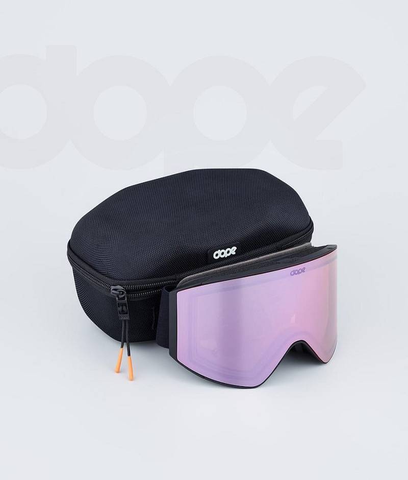 Black / Pink Men's Dope Sight Goggles | India_D1746