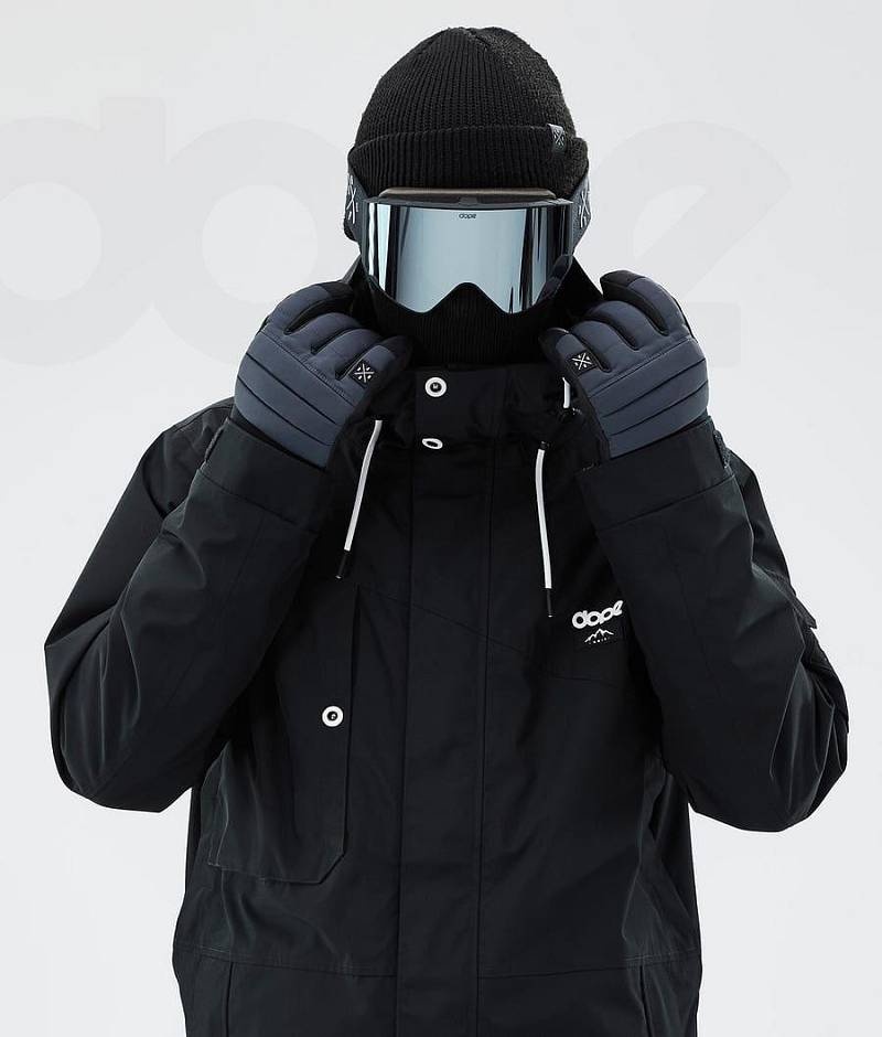 Blue Men's Dope Ace Snowboard Gloves | India_D1313